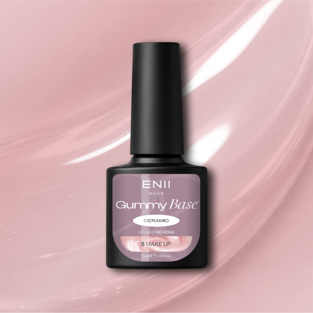 Gummy Base Ceramic 5 Make up - gumová báze na nehty 10 ml