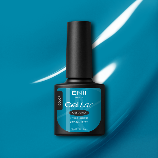 Gel lak Ceramic 237 Aquatic - gelový lak bez HEMA, 10 ml