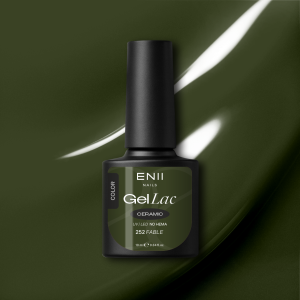 Gel lak Ceramic 252 Fable - gelový lak bez HEMA, 10 ml