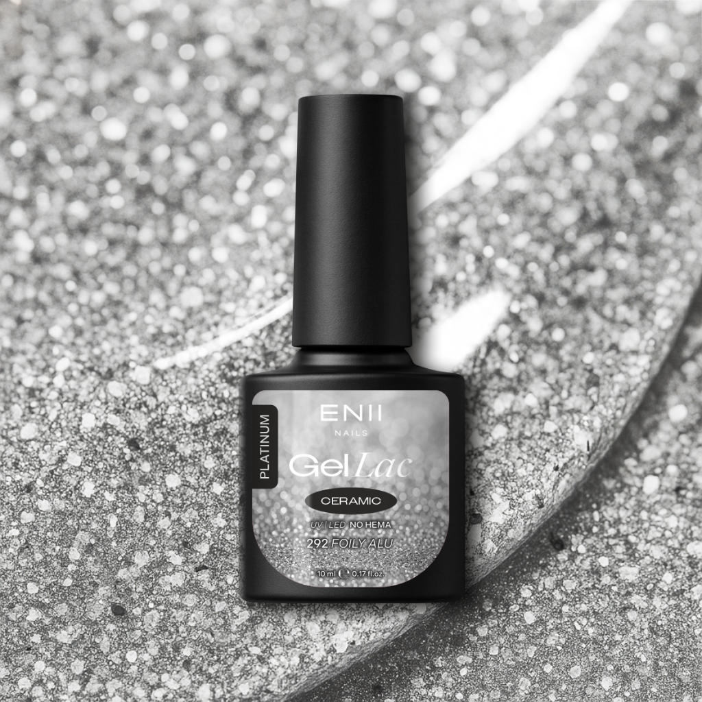 Gel lak Ceramic 292 Foily Alu - gelový lak bez HEMA, 10 ml