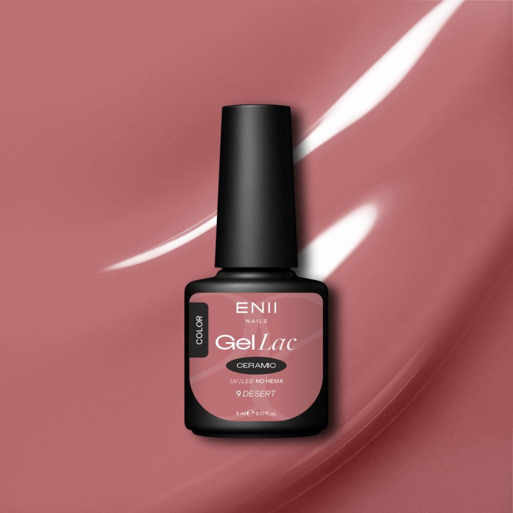 Gel lak Ceramic 09 Desert - gelový lak bez HEMA, 5 ml