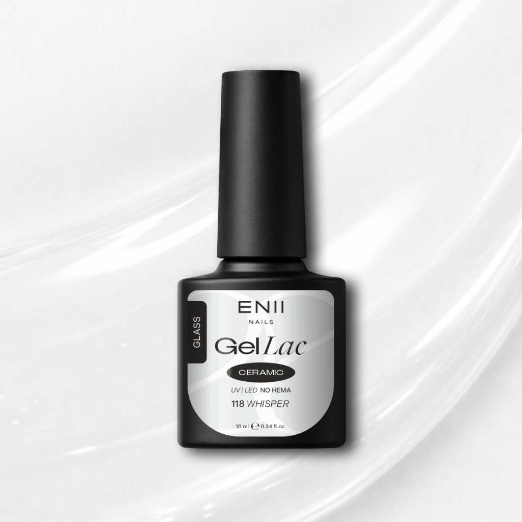 Gel lak Ceramic 118 Whisper - gelový lak bez HEMA 10 ml