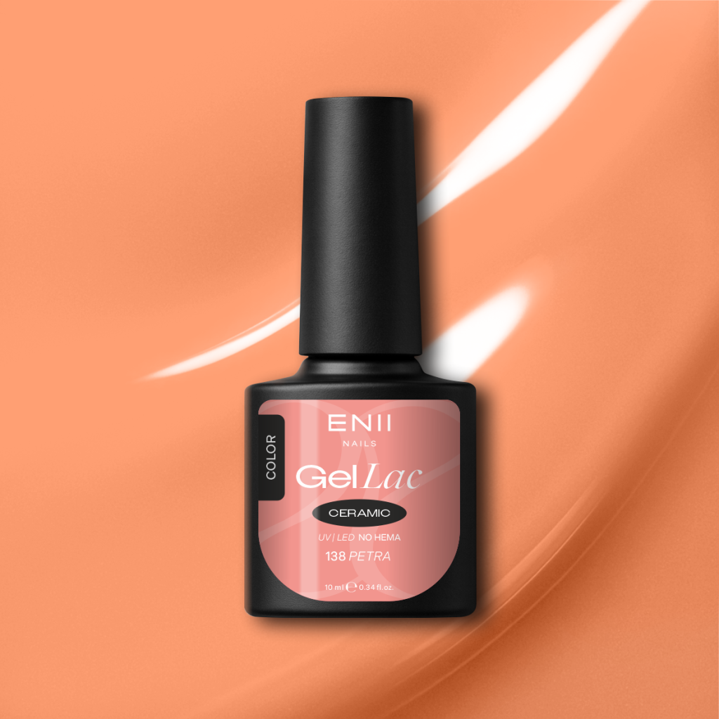 Gel lak Ceramic 138 Petra - gelový lak bez HEMA, 10 ml