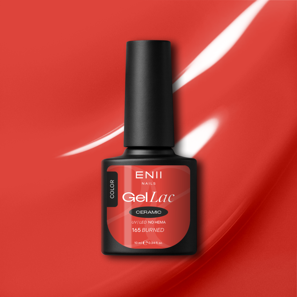Gel lak Ceramic 165 Burned - gelový lak bez HEMA, 10 ml