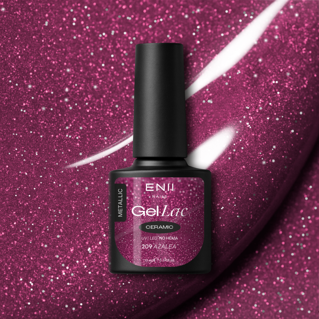 Gel lak Ceramic 209 Azalea - gelový lak bez HEMA, 10 ml