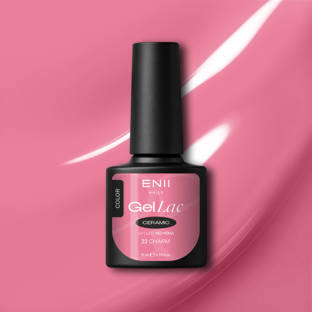 Gel lak Ceramic 22 Charm - gelový lak bez HEMA, 10 ml