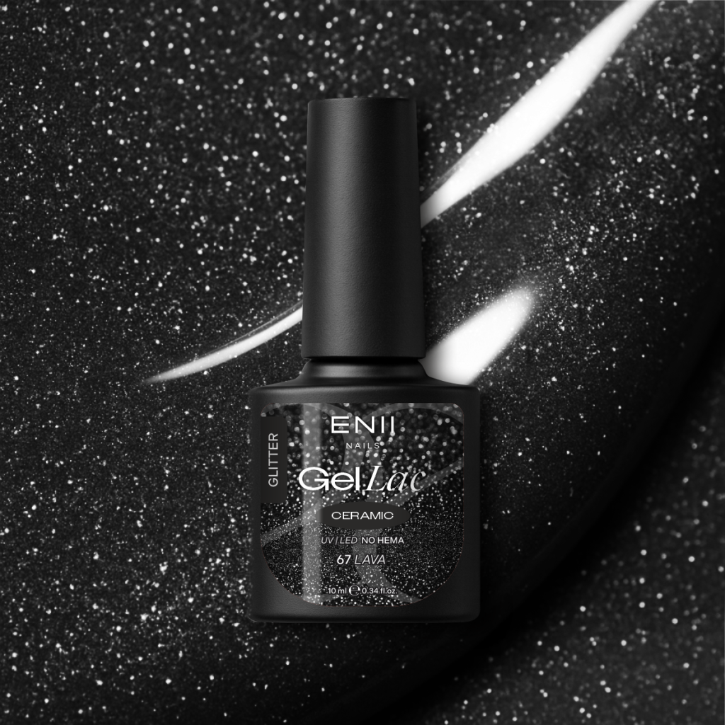 Gel lak Ceramic 67 Lava - gelový lak bez HEMA, 10 ml
