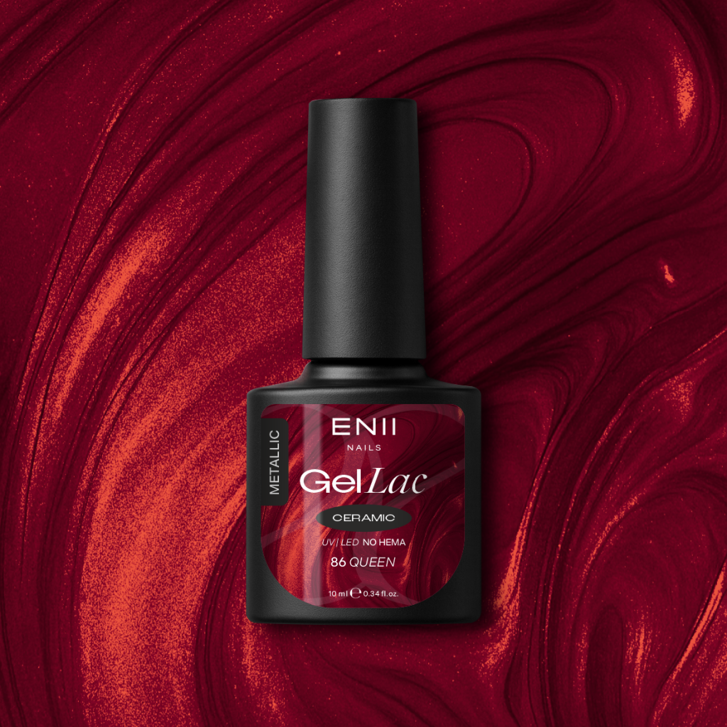 Gel lak Ceramic 86 Queen - gelový lak bez HEMA, 10 ml