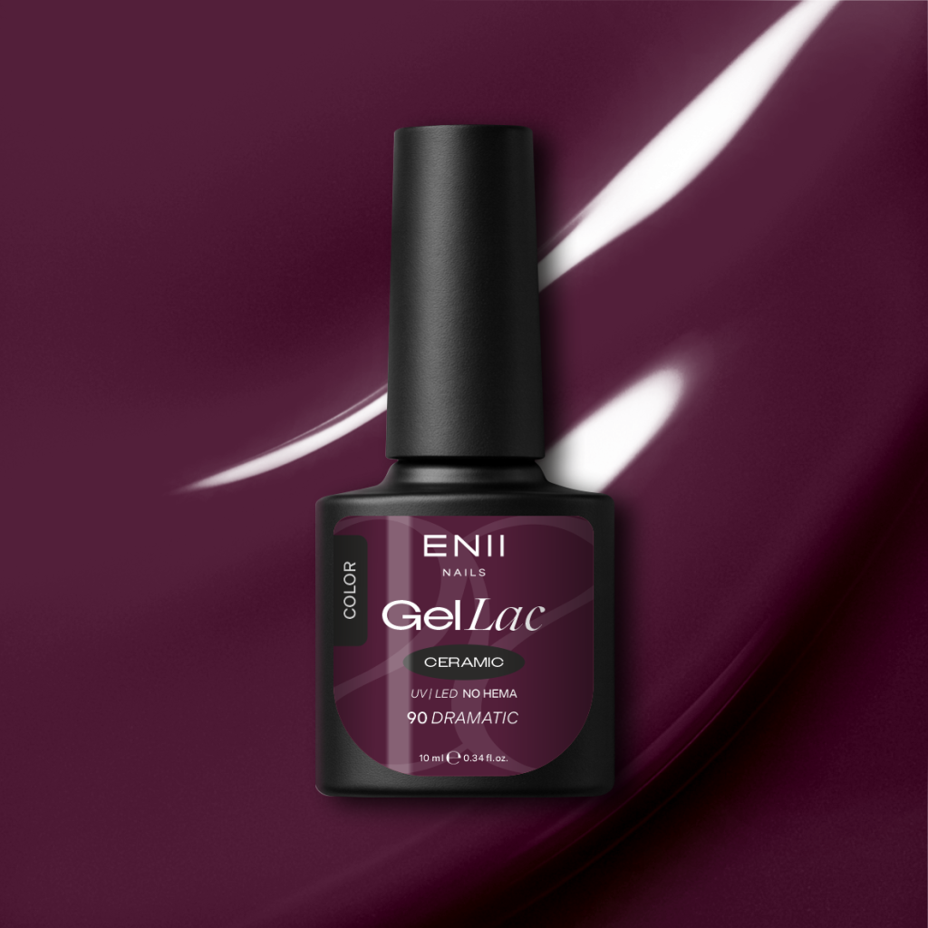 Gel lak Ceramic 90 Dramatic - gelový lak bez HEMA 10 ml