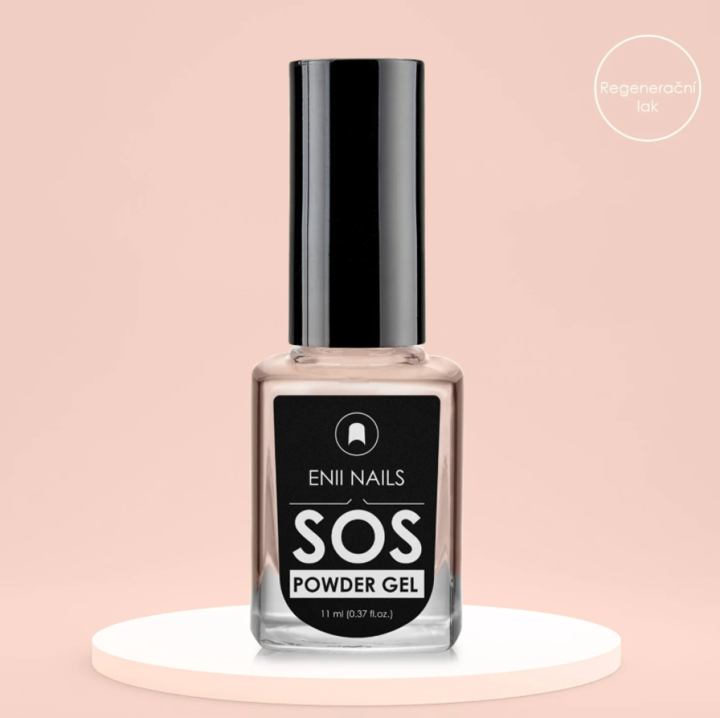 SOS powder gel 11 ml - regenerační lak