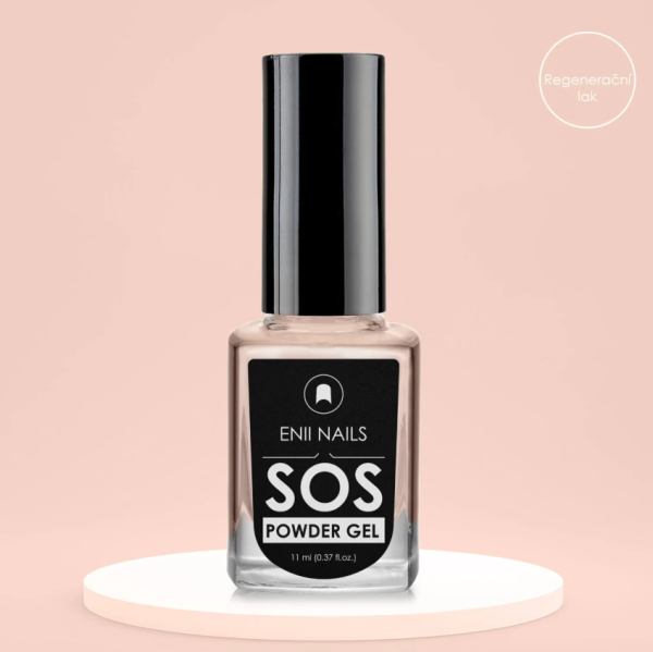 SOS powder gel 11 ml - regenerační lak